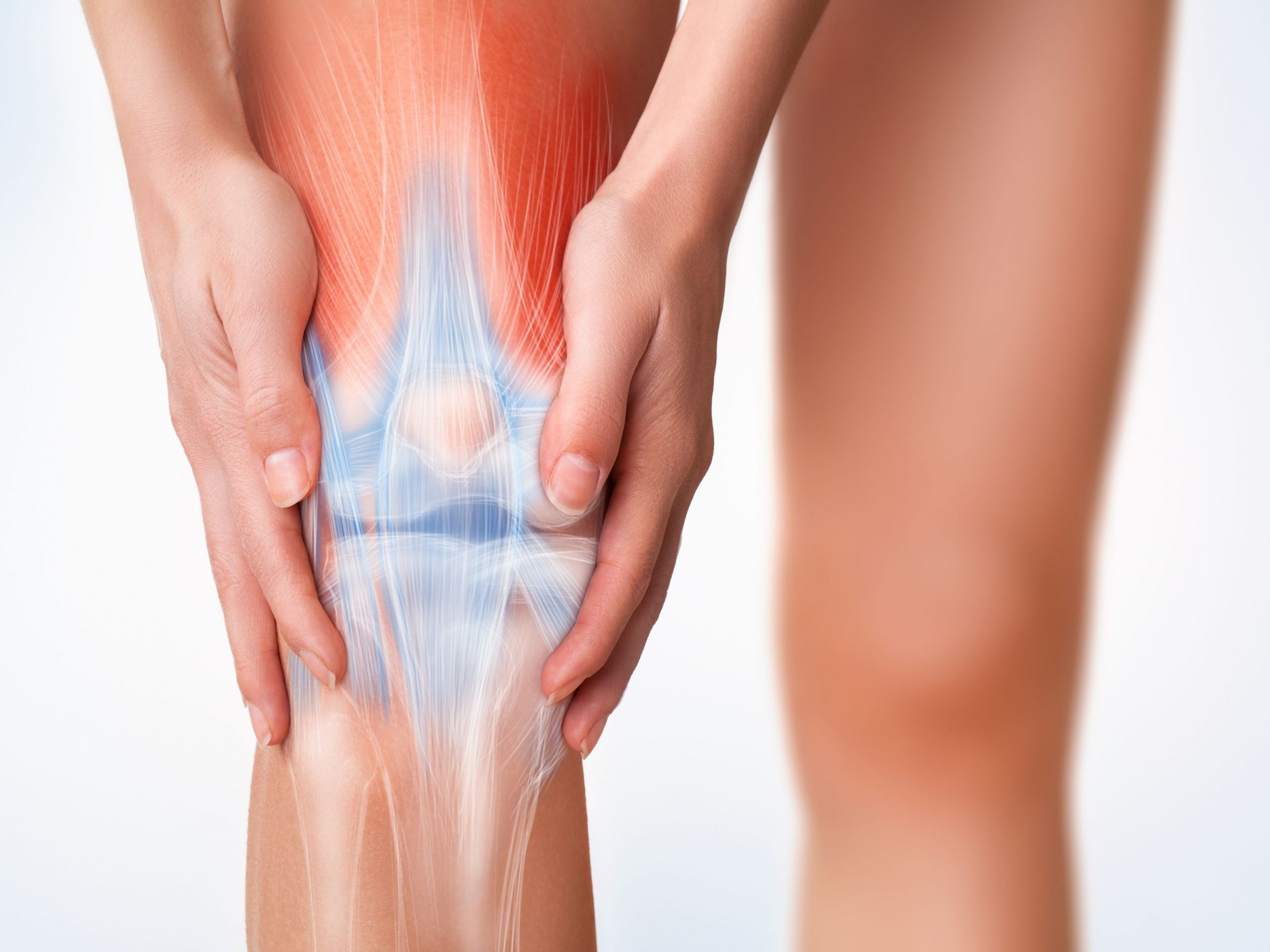 Dolor de artritis en la rodilla