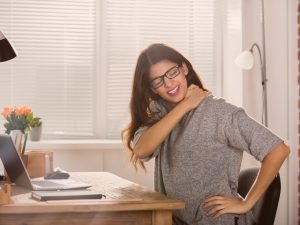 Neck and back pain when working from home