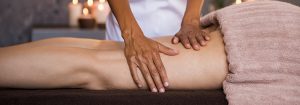 Lymph drainage massage